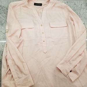 Blush L Ivanka Trump blouse